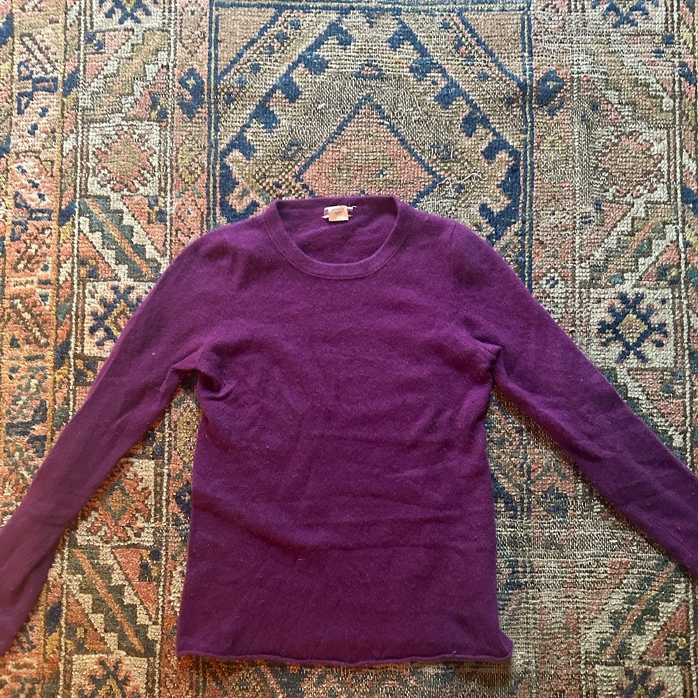 J. Crew 100% Cashmere Sweater